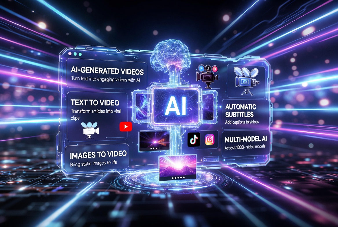 Best All-in-One AI Video Platforms in 2026: From Idea and Script to Final Video