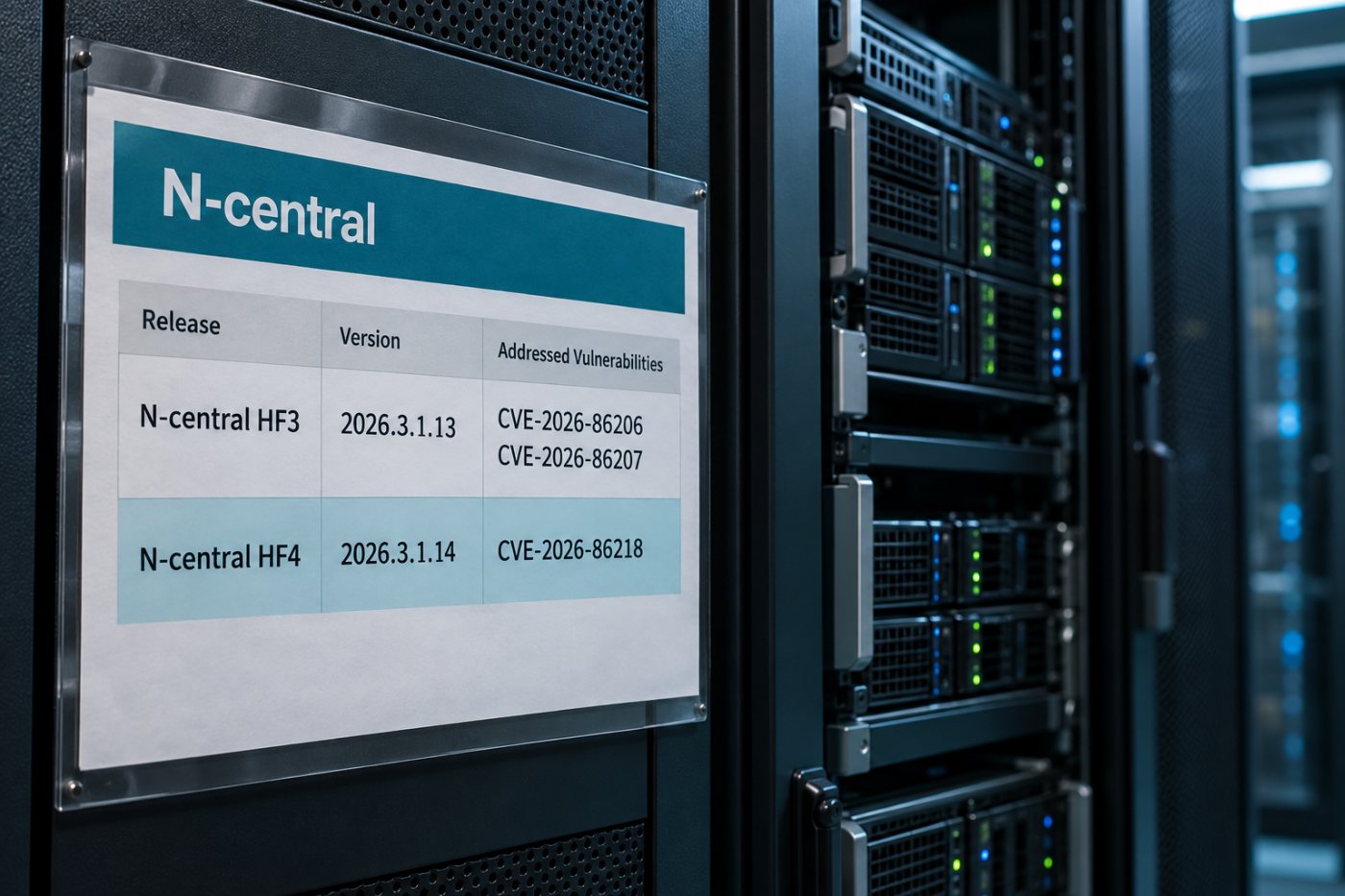 HF3 xử lý hai CVE trước, còn HF4 build 2026.3.1.14 vá CVE-2026-86218 riêng biệt