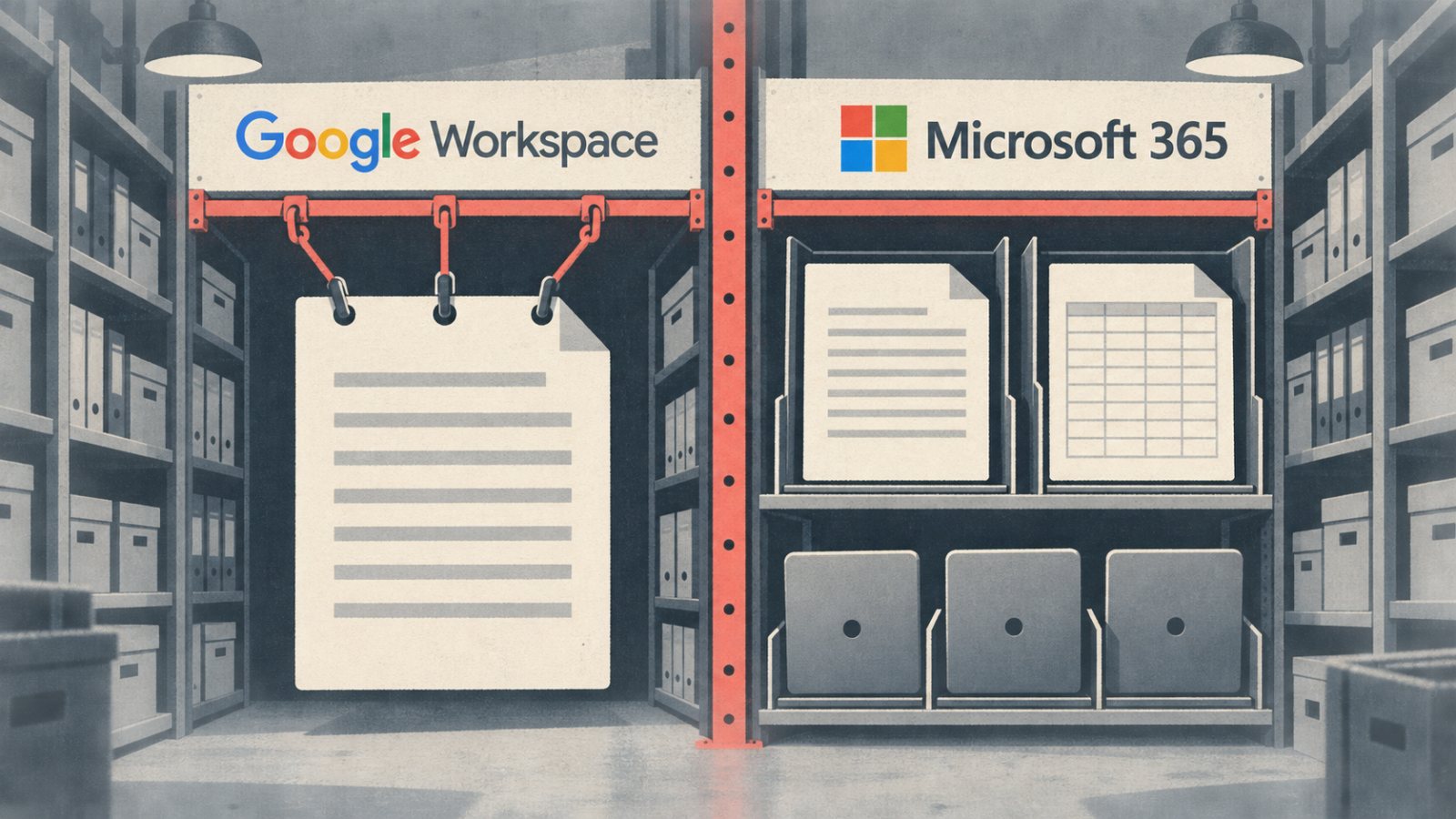 Google Workspace apo Microsoft 365: 22 dollarët blejnë gjëra të ndryshme