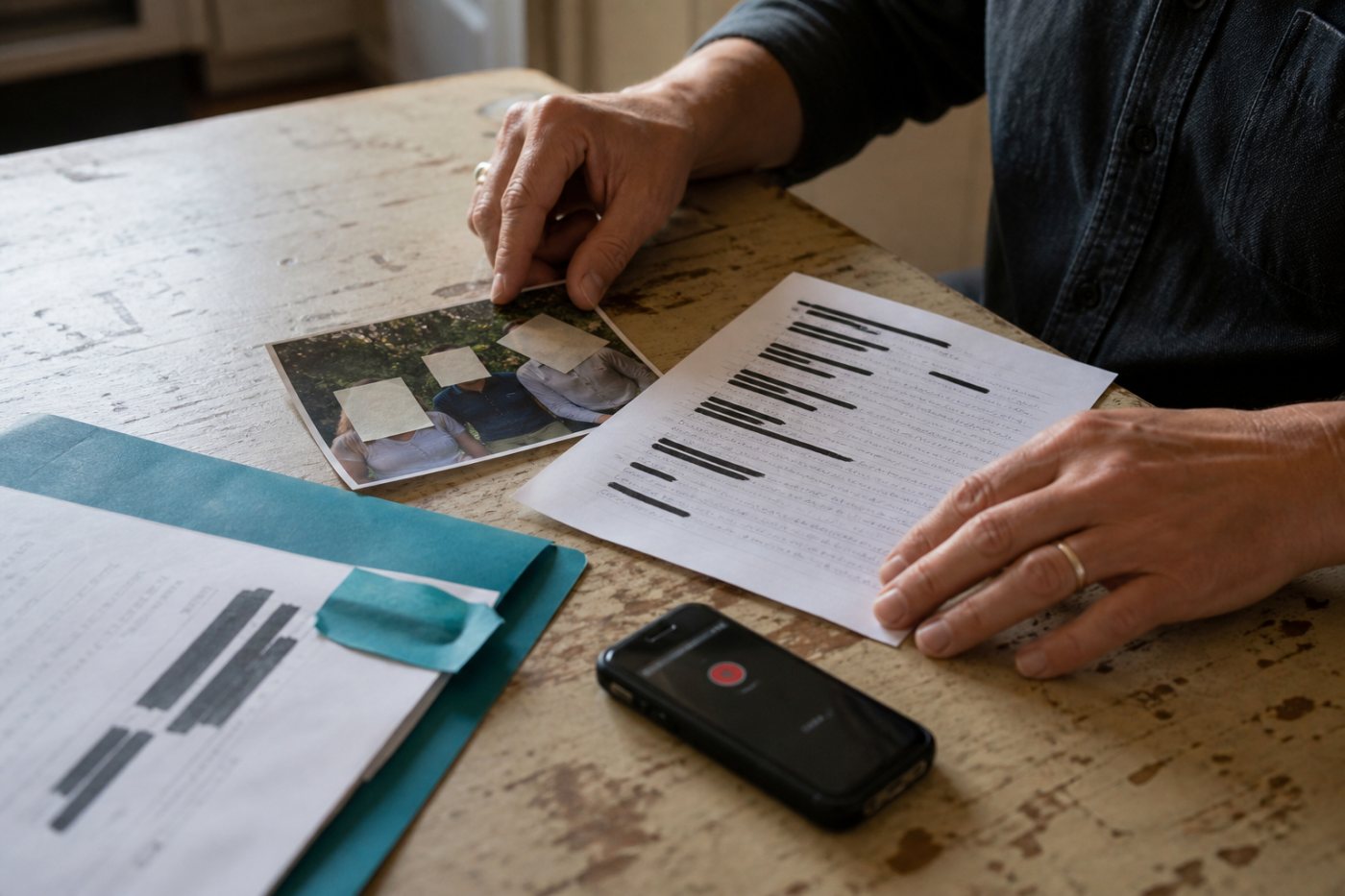 Character.AI chat text, photo and voice inputs are checked for identifying details before submission.