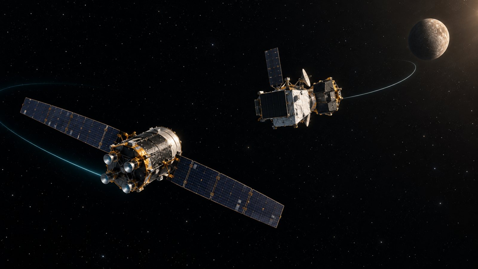 আট বছরের যাত্রার শেষ ধাপ—BepiColombo-র propulsion module আলাদা হলো