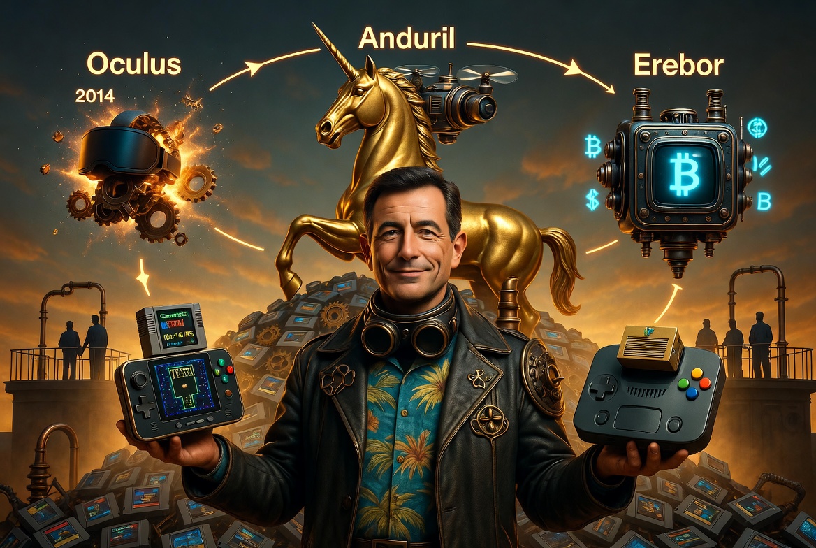 Can Palmer Luckey Turn Nostalgia Into His Fourth $1 Billion Company? ModRetro’s Bold Bet on Retro Consoles