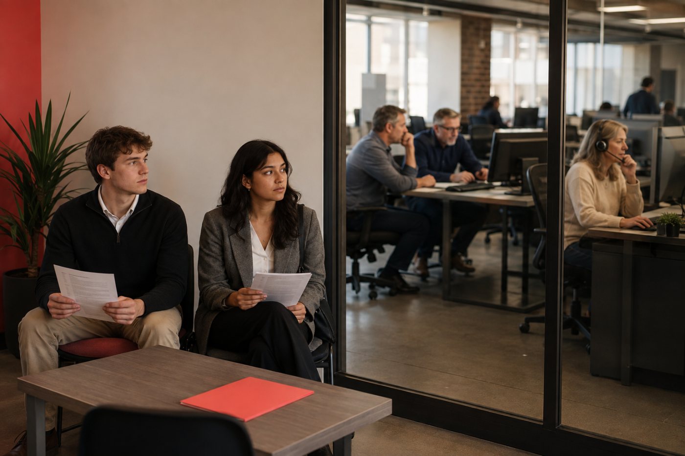 Young applicants face reduced hiring in AI-exposed occupations while experienced workers remain employed.