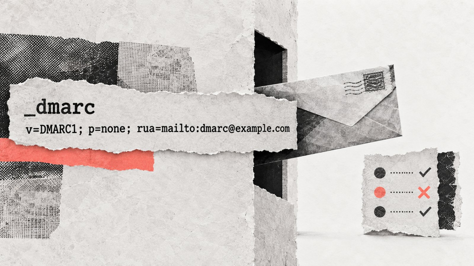Pasang DMARC tanpa memblokir email sah: mulai dari p=none