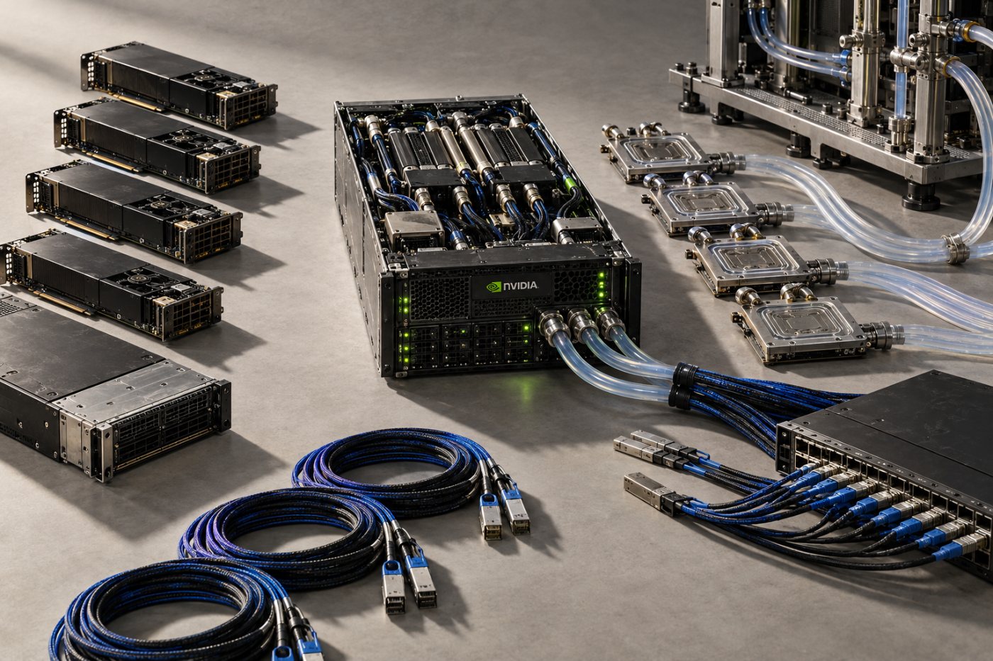 Các lớp GPU cloud, colocation và kết nối của tám đối tác cùng phục vụ hạ tầng NVIDIA DSX nhưng không thể cộng như một loại công suất duy nhất.