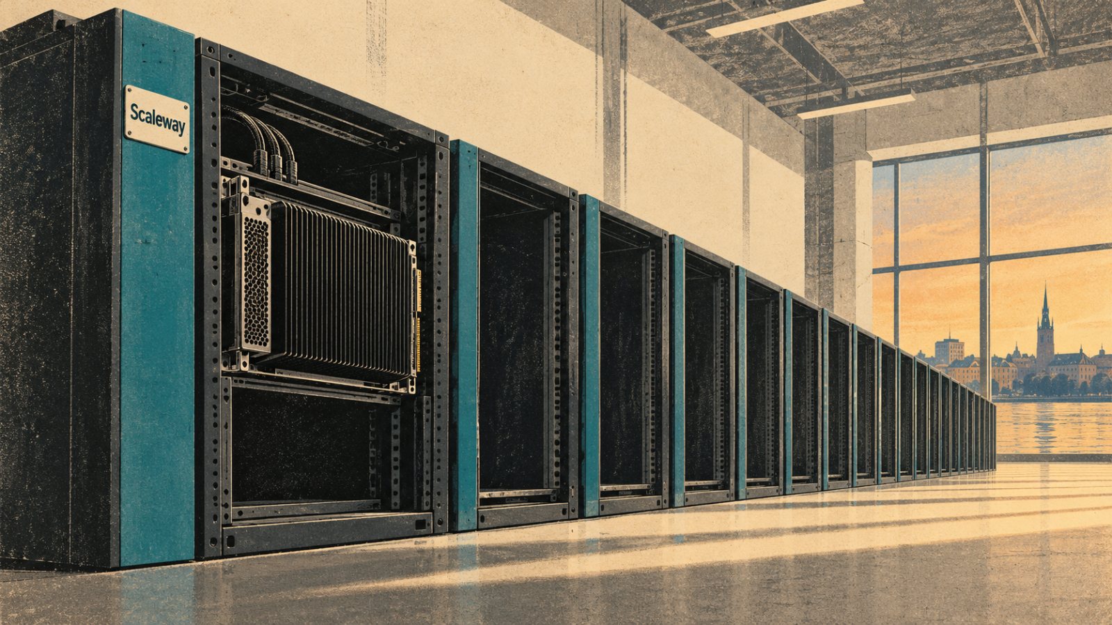 Scaleway bygger AMD-kluster i Sverige – storleken är fortfarande hemlig
