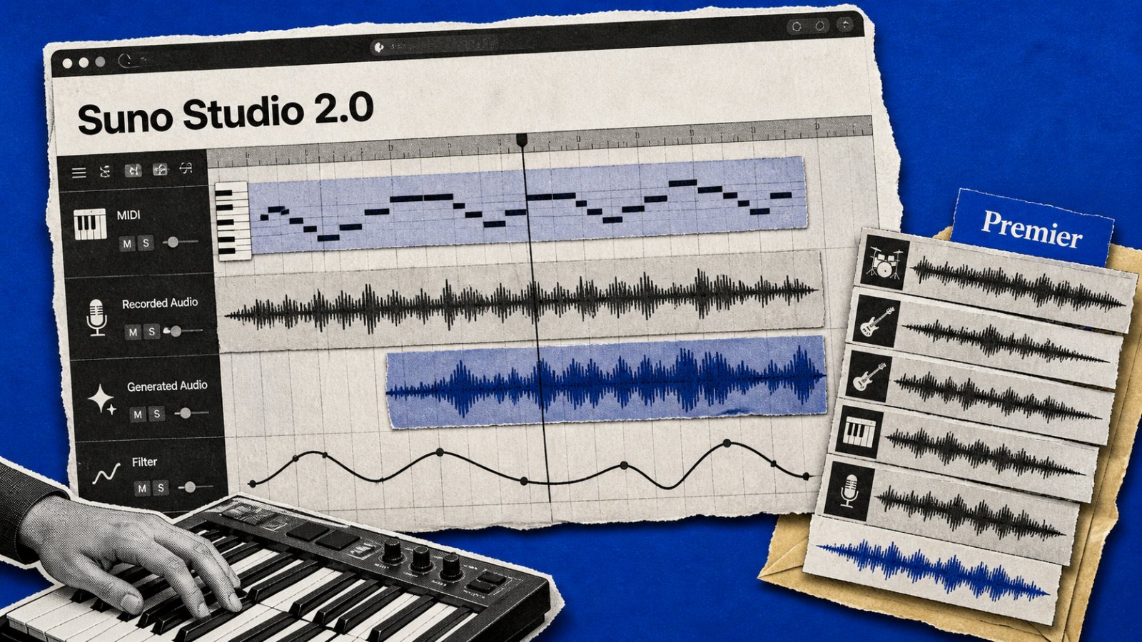 Suno Studio 2.0 Adds MIDI and Plugins—Unlimited Export Needs Premier