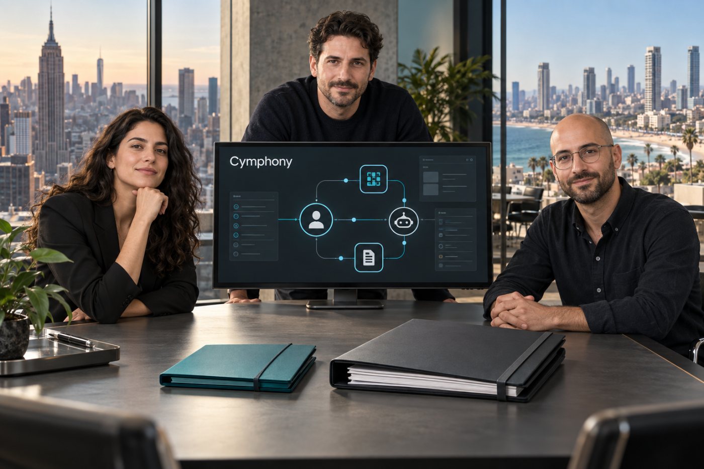 Los fundadores de Cymphony presentan una operación de seguridad para identidades humanas y agentes tras anunciar 30 millones de dólares de financiación.