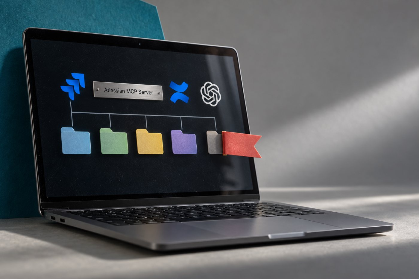 Um item do Jira e uma decisão do Confluence fornecem contexto ao Codex antes da revisão de mudanças no código.