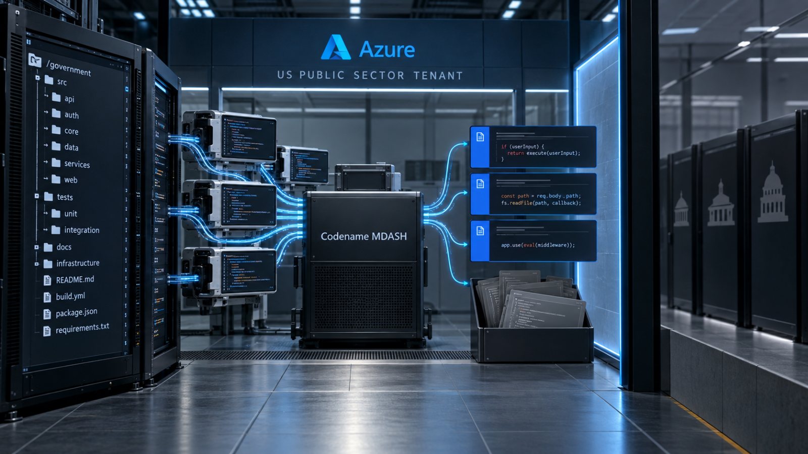 MDASH arrive dans Azure Government, encore réservé à quelques clients