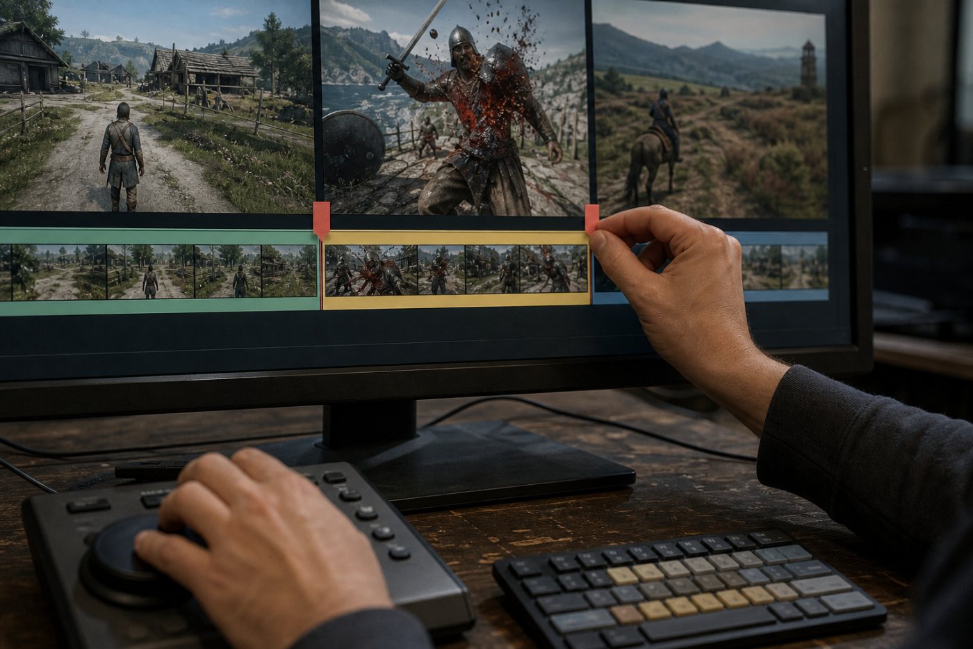 A gaming-video timeline separates no-ad seconds 0–7, limited-ad seconds 8–15 and broader eligibility after 15 seconds.