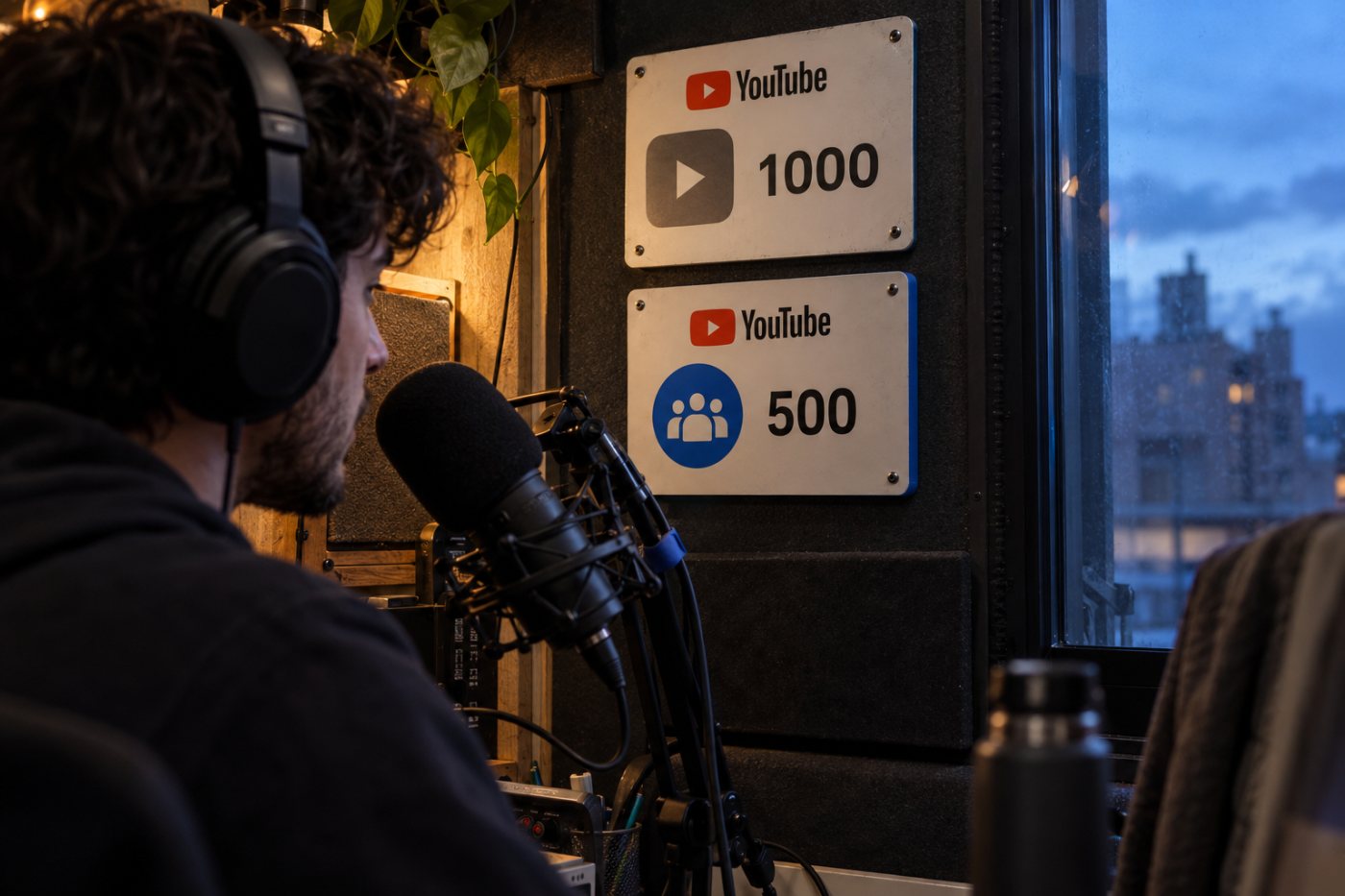 YouTube establece distintos umbrales de suscriptores para miembros del canal e ingresos publicitarios.