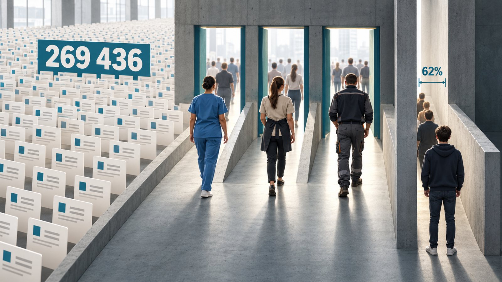 269 tys. ofert pracy, lecz doświadczenie zamyka drogę początkującym
