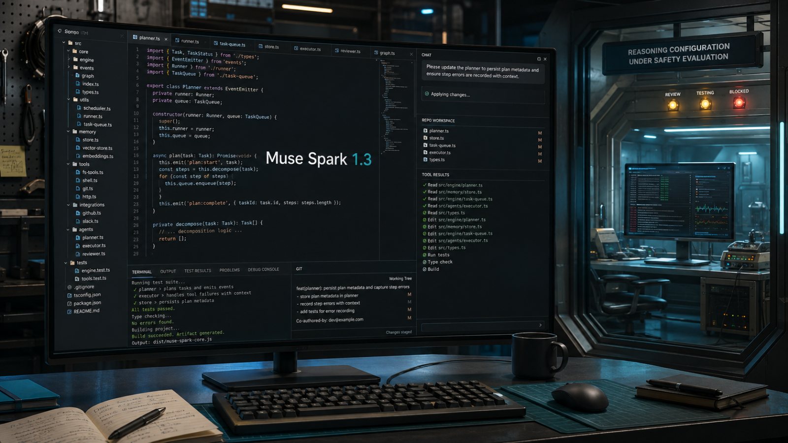Muse Spark 1.3は長仕事向け、ただしMax推論は後日