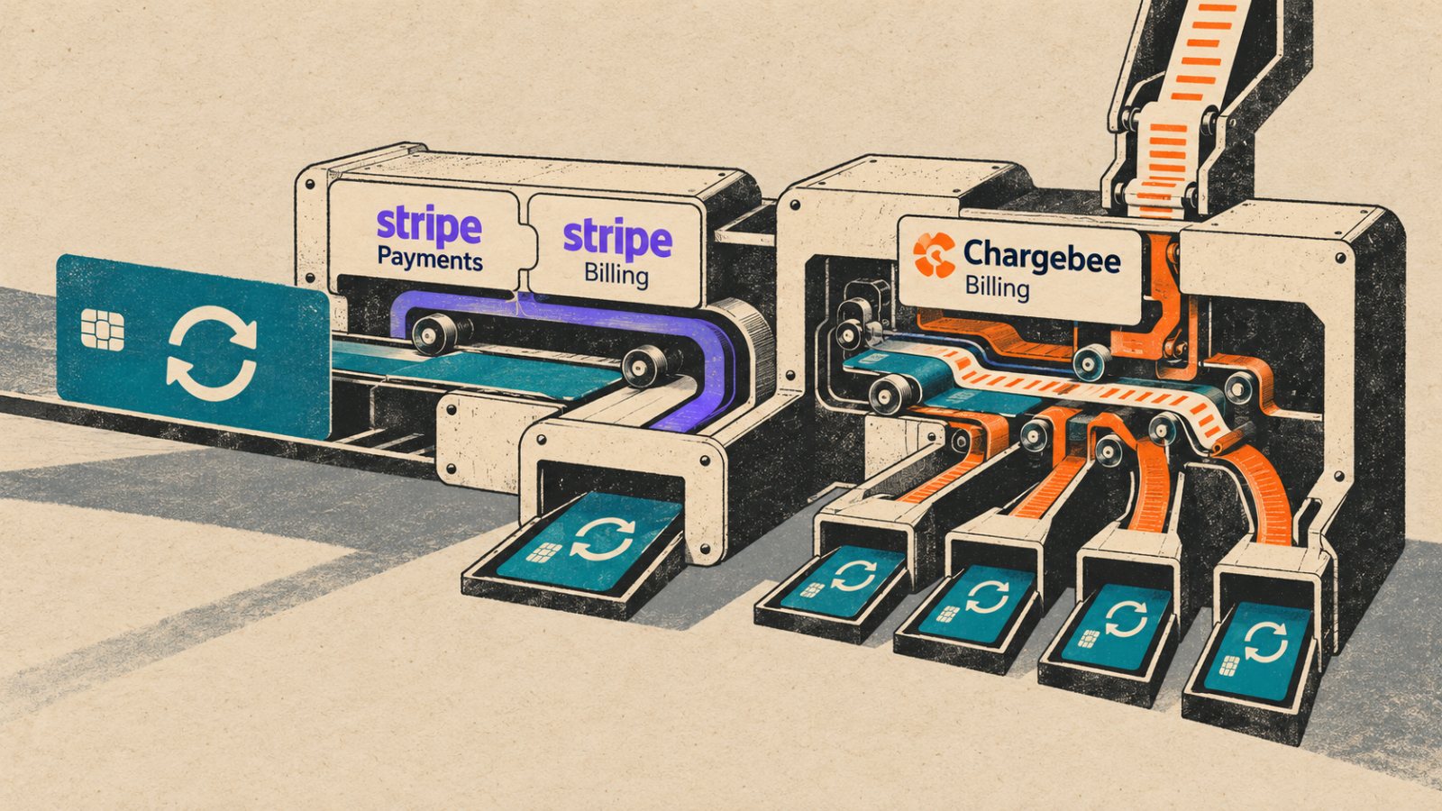 Stripe Billing или Chargebee: 0,7% дешевле лишь до сложной тарификации