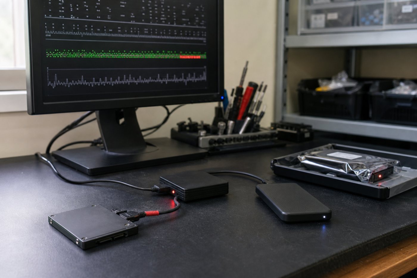 Результаты диагностики SSD приводят к одному из трёх действий: наблюдению, резервному копированию или замене накопителя.