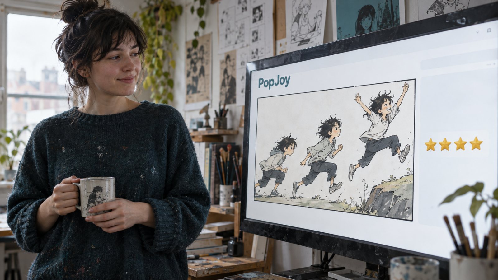 PopJoy startet weltweit – Webcomic-Schöpfer verdienen ab dem ersten Post
