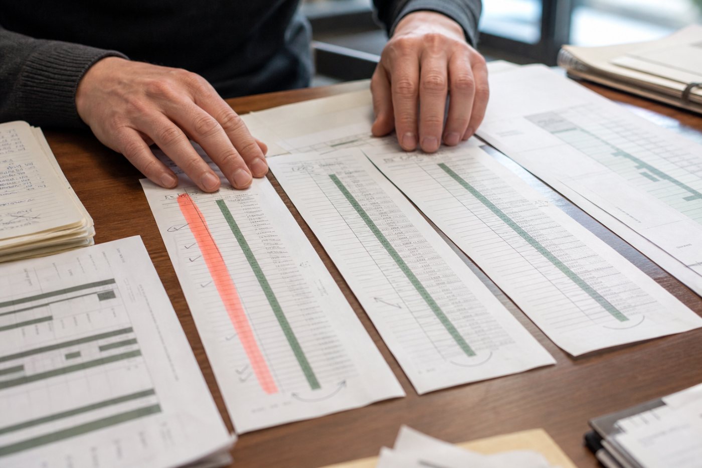 Drei Rückzahlungsverläufe desselben RBF-Vorschusses enden nach 12, 18 und 30 Monaten mit deutlich verschiedenen annualisierten Kapitalkosten.