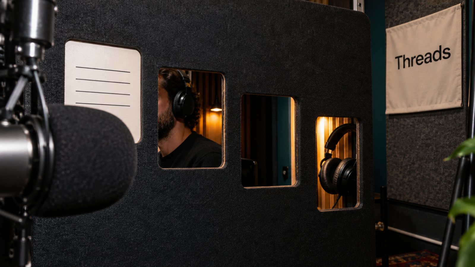 Threads mede cliques no podcast — transforme cada episódio em um funil