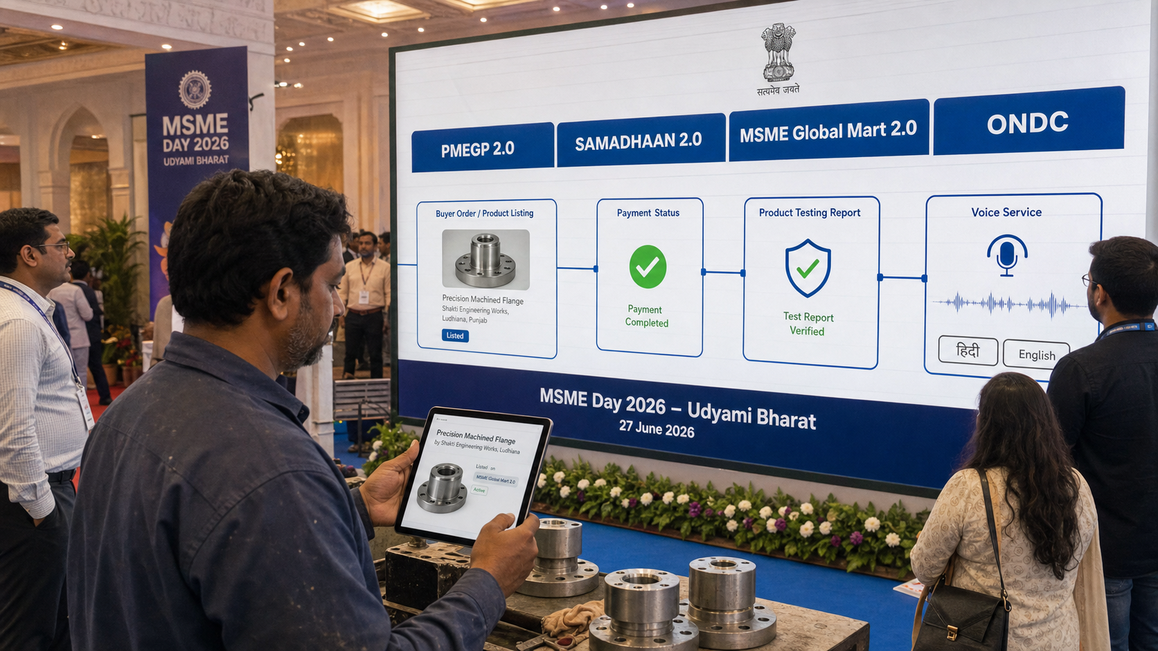 भारत में 2026 के बिजनेस आइडिया: MSME के नए डिजिटल प्लेटफ़ॉर्म से अवसर