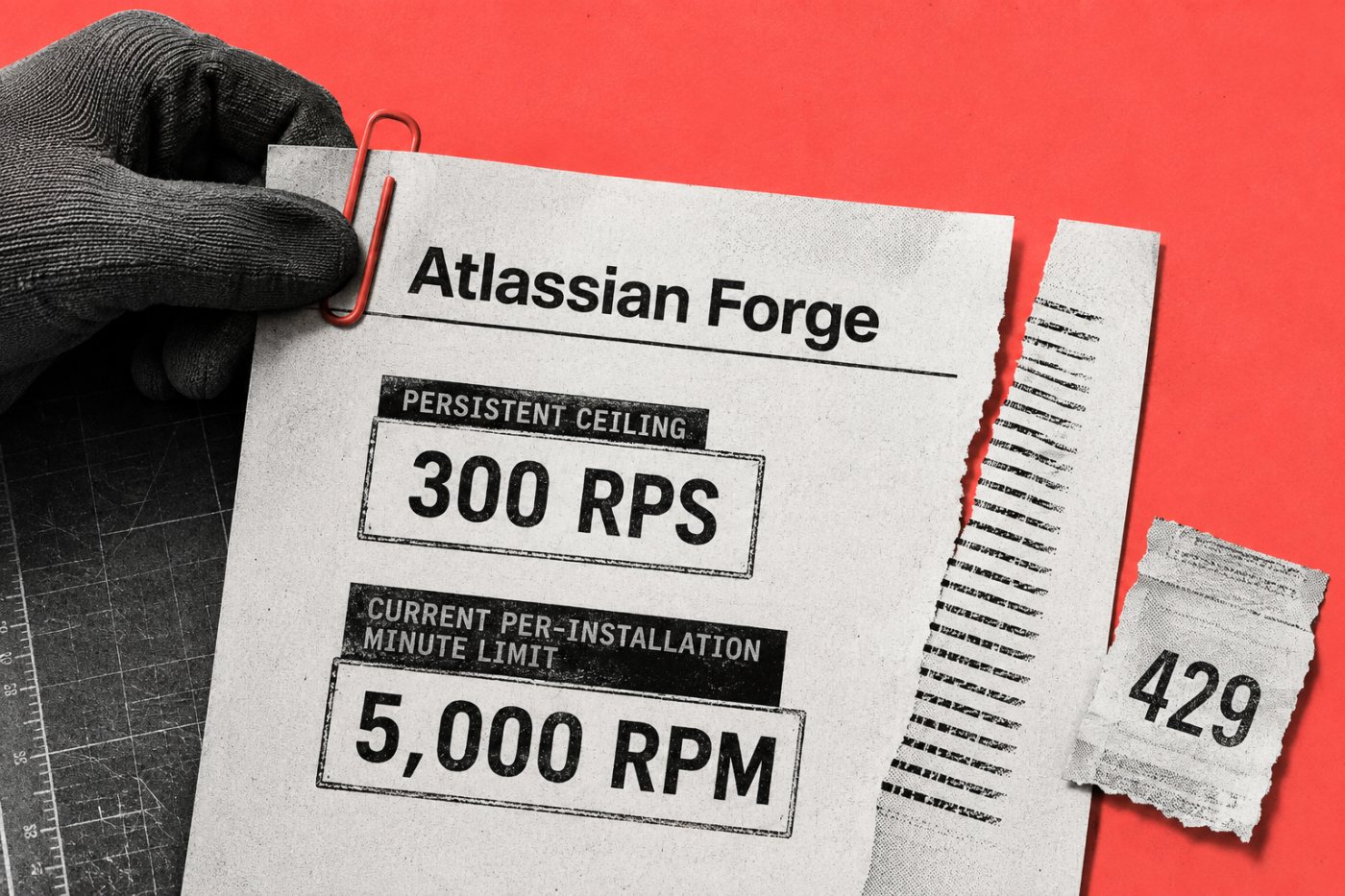 Güncel Forge limit belgesinde 5.000 RPM ile 300 RPS eşiklerinin birlikte gösterilmesi