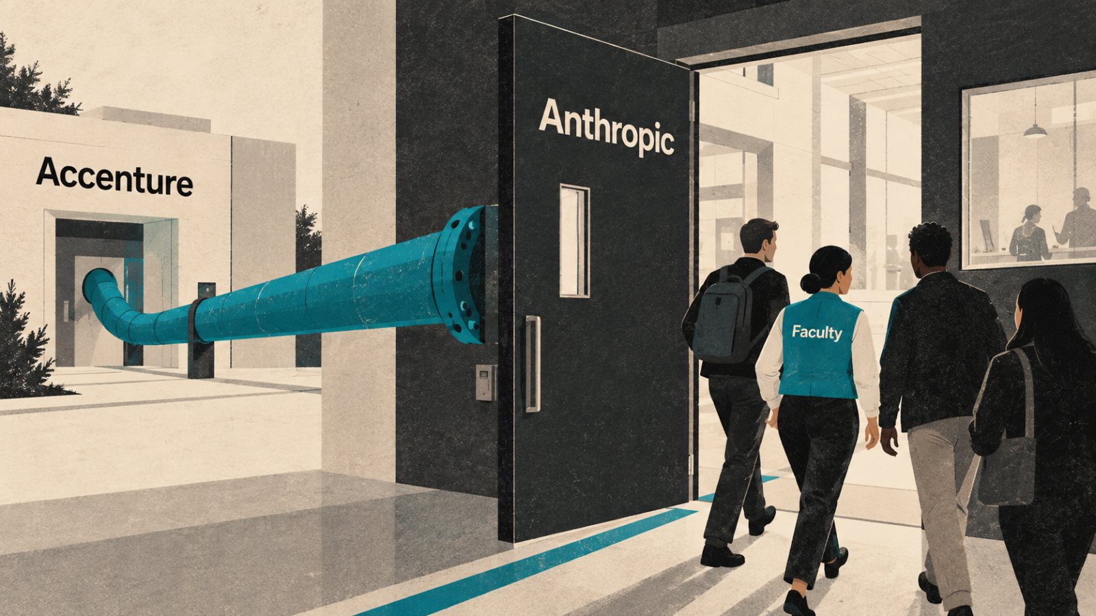 Anthropic põe a Accenture dentro do laboratório — a independência será testada