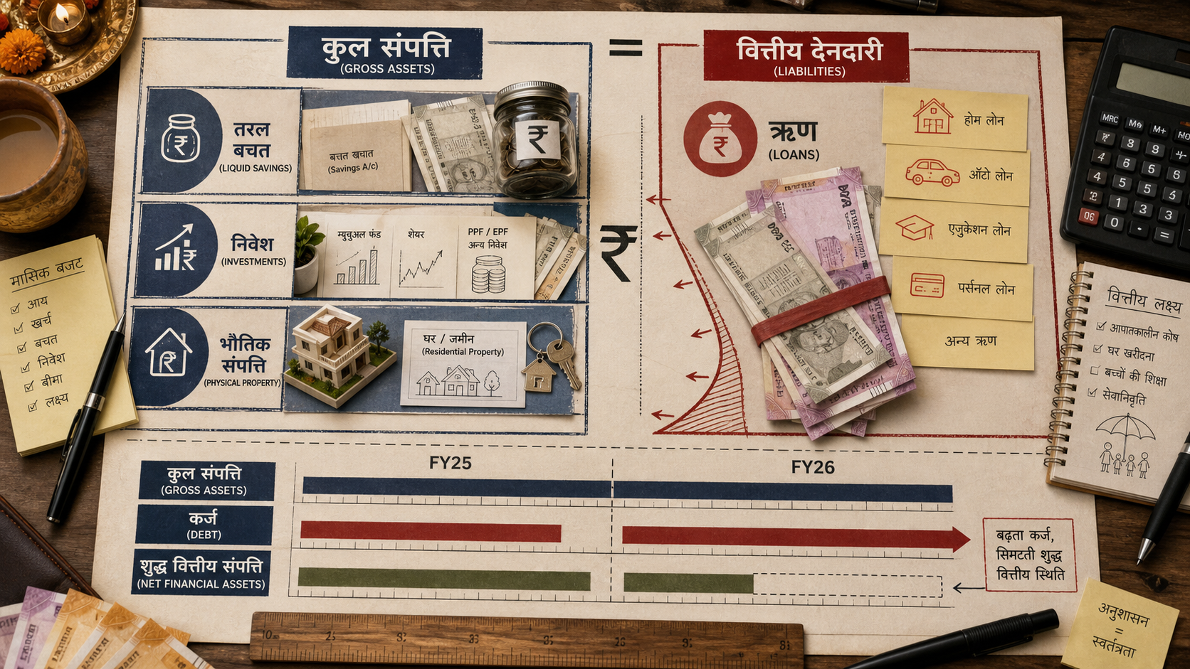 money: RBI के जुलाई आंकड़ों से भारतीय परिवारों की बचत पर क्या पता चला