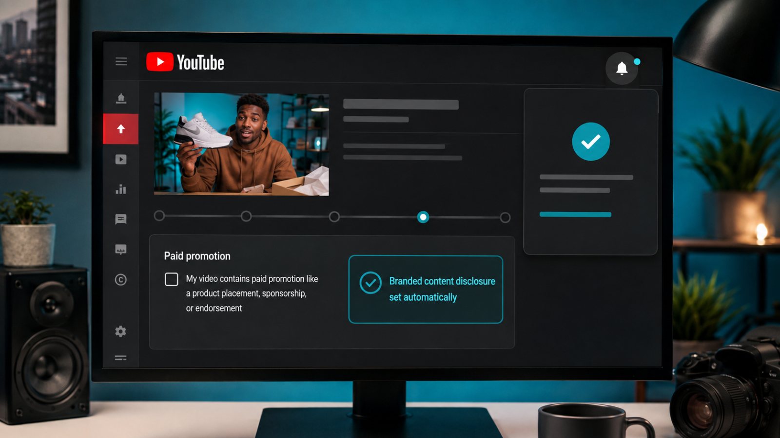YouTube قد يضع وسم الإعلان تلقائيًا: الإفصاح لم يعد اختيارًا كاملًا