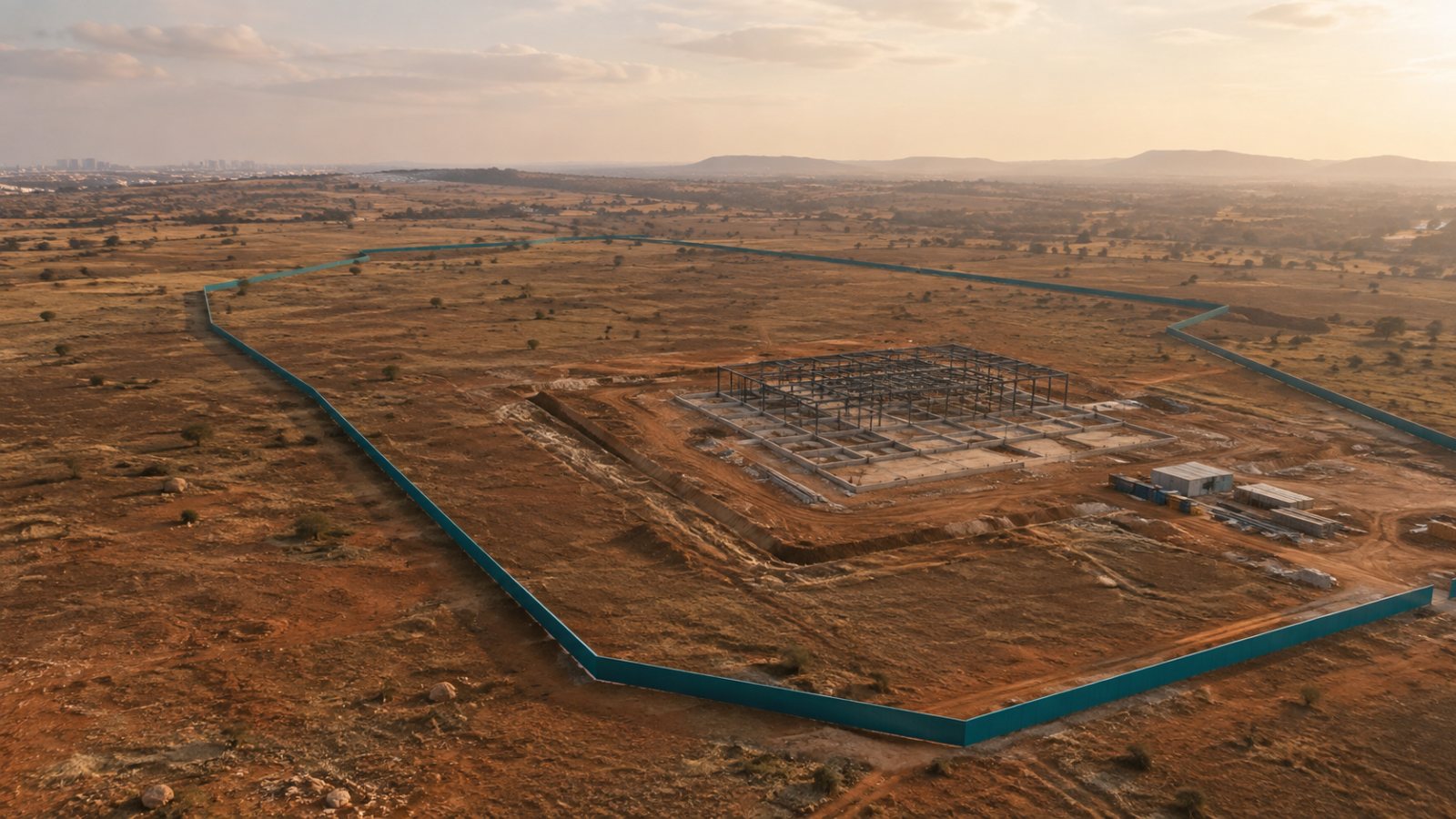 TCS reserva 264 acres para IA — 1 GW ainda depende de demanda