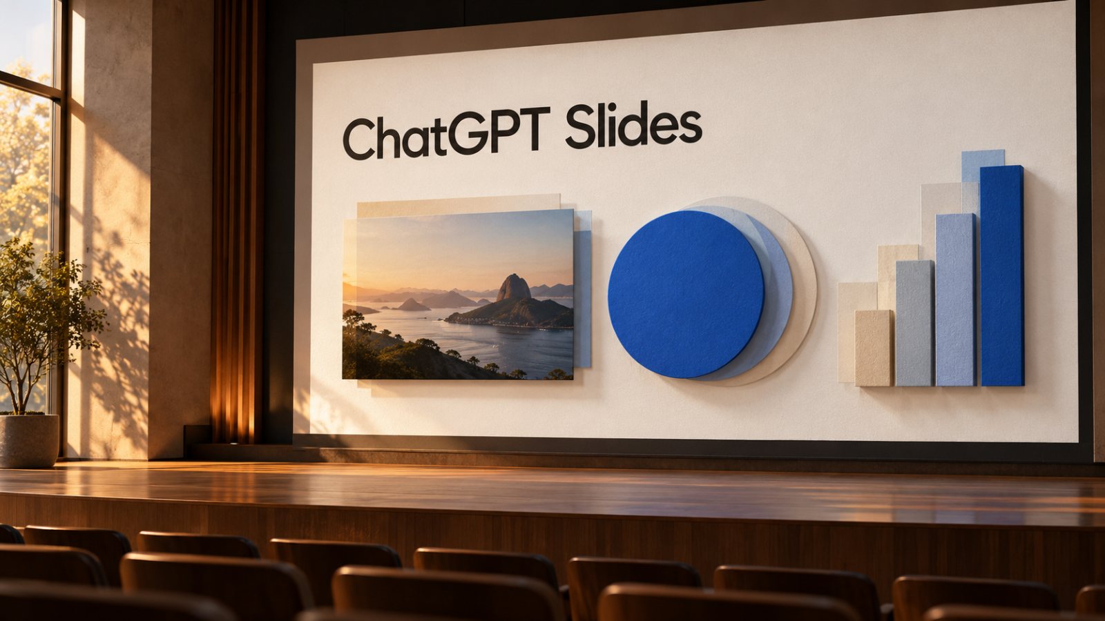 ChatGPT Slides chega ao trabalho — colaboração exige Space e plano pago
