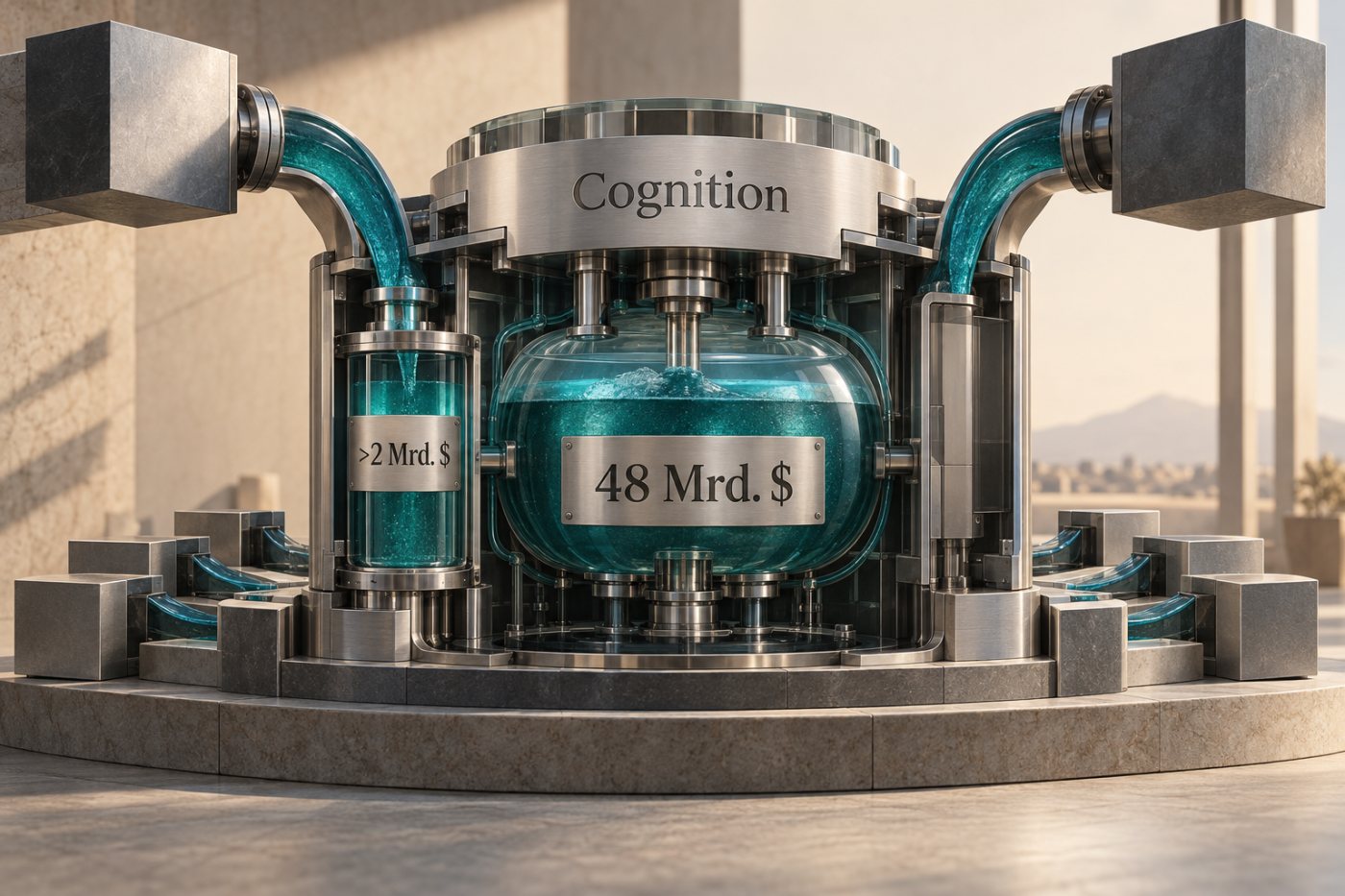 Cognitions Series E bringt mehr als 2 Milliarden Dollar bei einer Bewertung von 48 Milliarden Dollar ein.