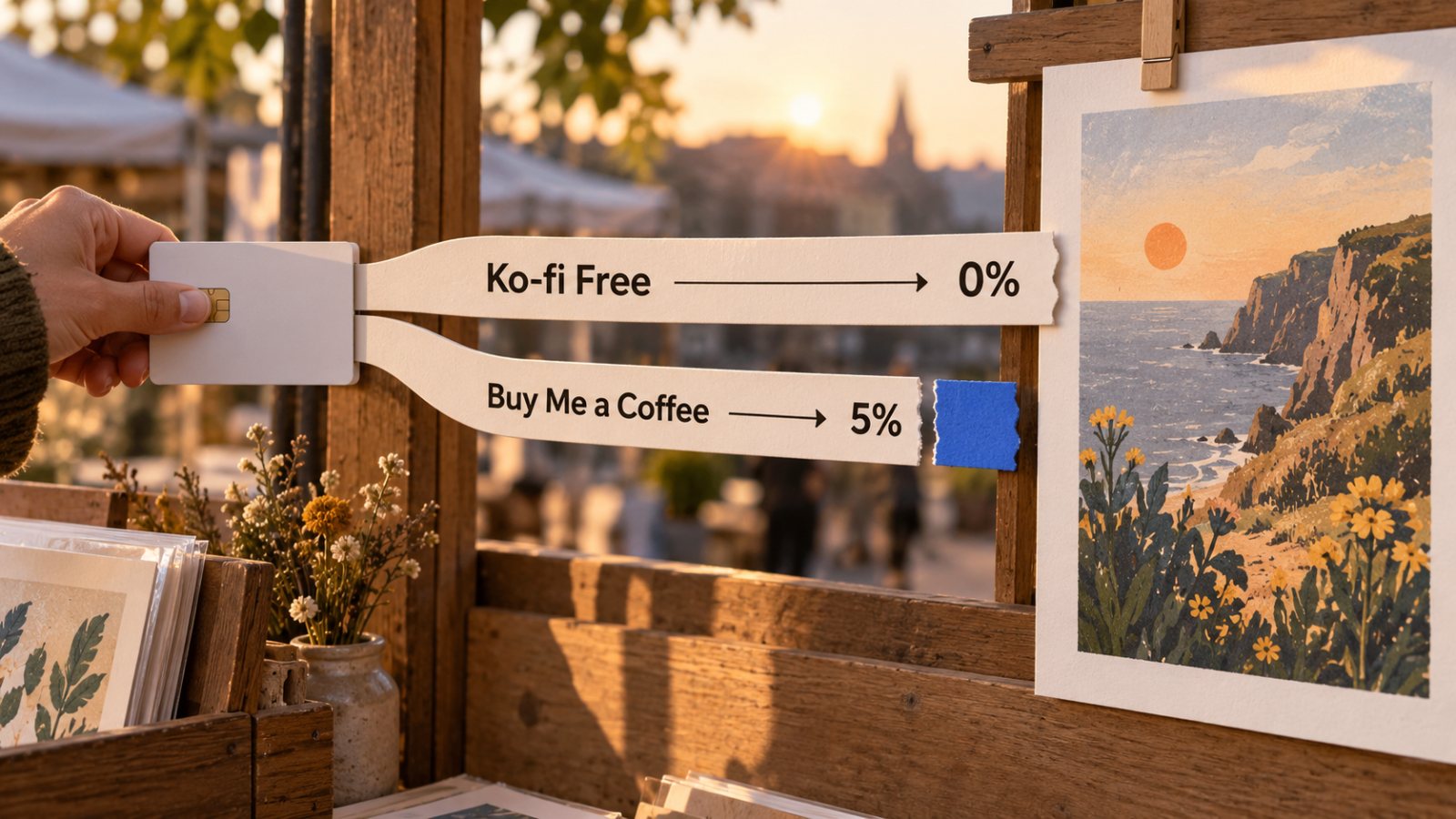 Ko-fi apo Buy Me a Coffee: bakshishi 0% sfidon rrugën më të thjeshtë