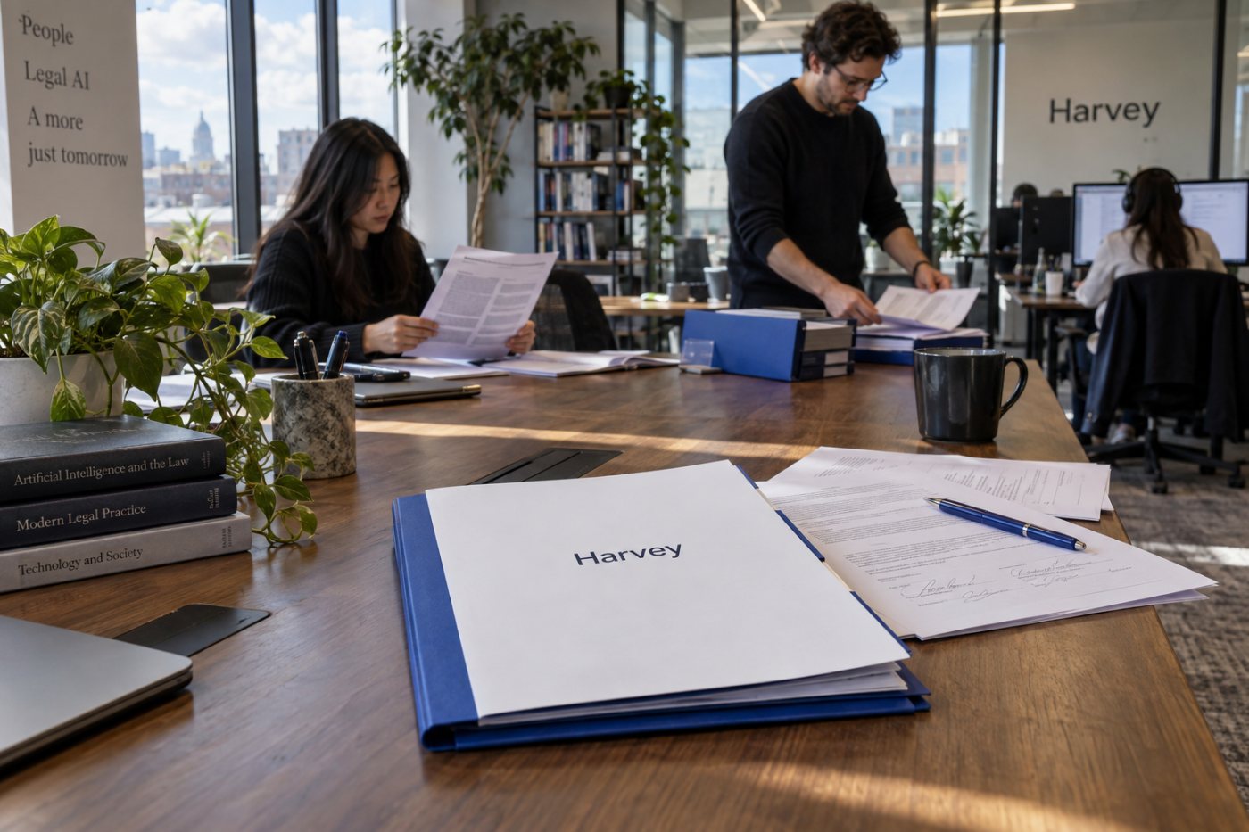 Le financement de 550 millions de dollars de Harvey soutient le développement de modèles, des produits et des équipes d’accompagnement.