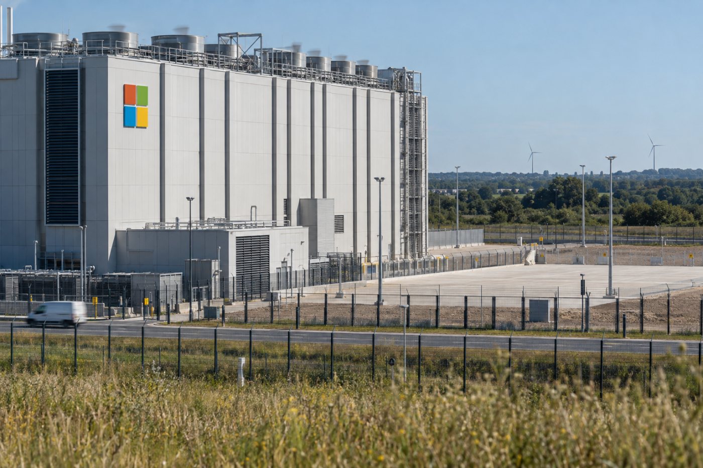 Microsoft datu centra infrastruktūra Eiropā, kur Maia 200 jau apkalpo uzņēmuma slodzes