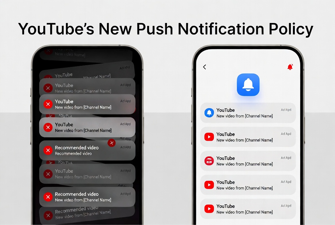 YouTube’s New Push Notification Crackdown: A Smart Fix for Notification Fatigue or a Hit to Creator Reach?