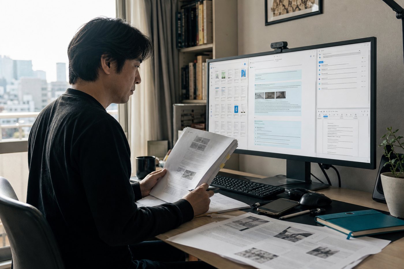 Googleドライブの長文資料をGeminiで調査し、結果をGmailとGoogleドキュメントへつなぐ作業