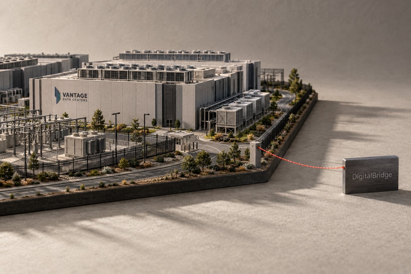 Infraštruktúra Vantage Data Centers zostáva odlišná od spoločnosti DigitalBridge, ktorej akcie kúpil SoftBank.