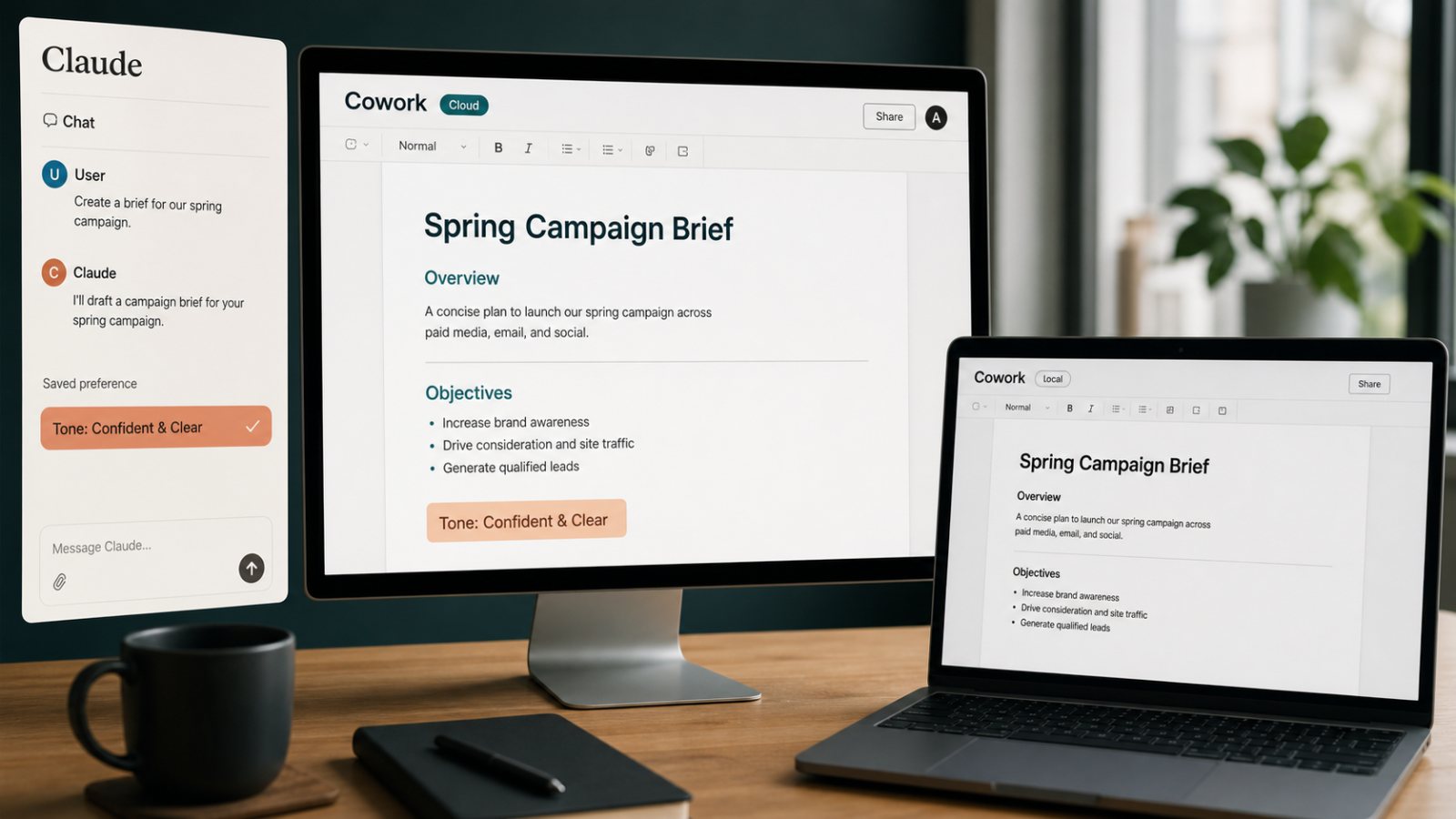 ذاكرة Claude تعبر من Chat إلى Cowork، إلا في التشغيل المحلي