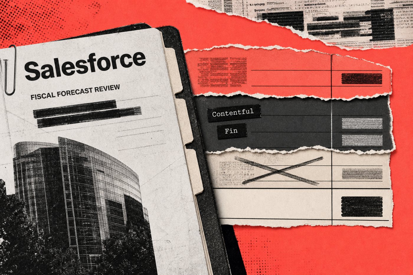 Die Salesforce-Prognose verbindet organisches Wachstum, Übernahmen und Währungseffekte zu einer Nettoanhebung um 200 Millionen Dollar.