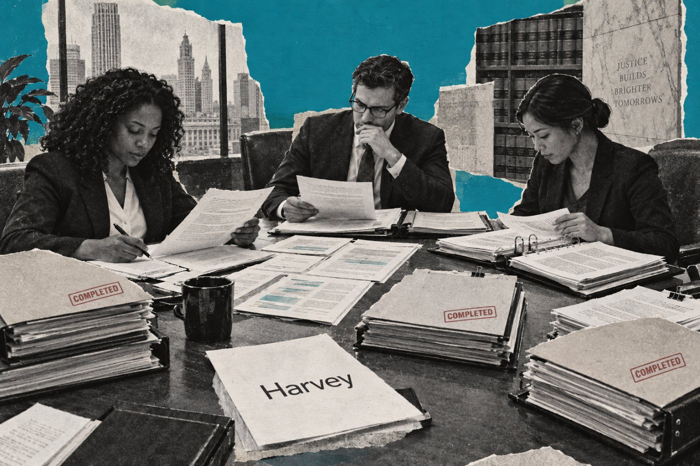 Büyük hukuk ekiplerinin Harvey ile kaynak belgeleri incelemesi ve kurumsal kullanım ölçeğinin iş akışlarına yansıması