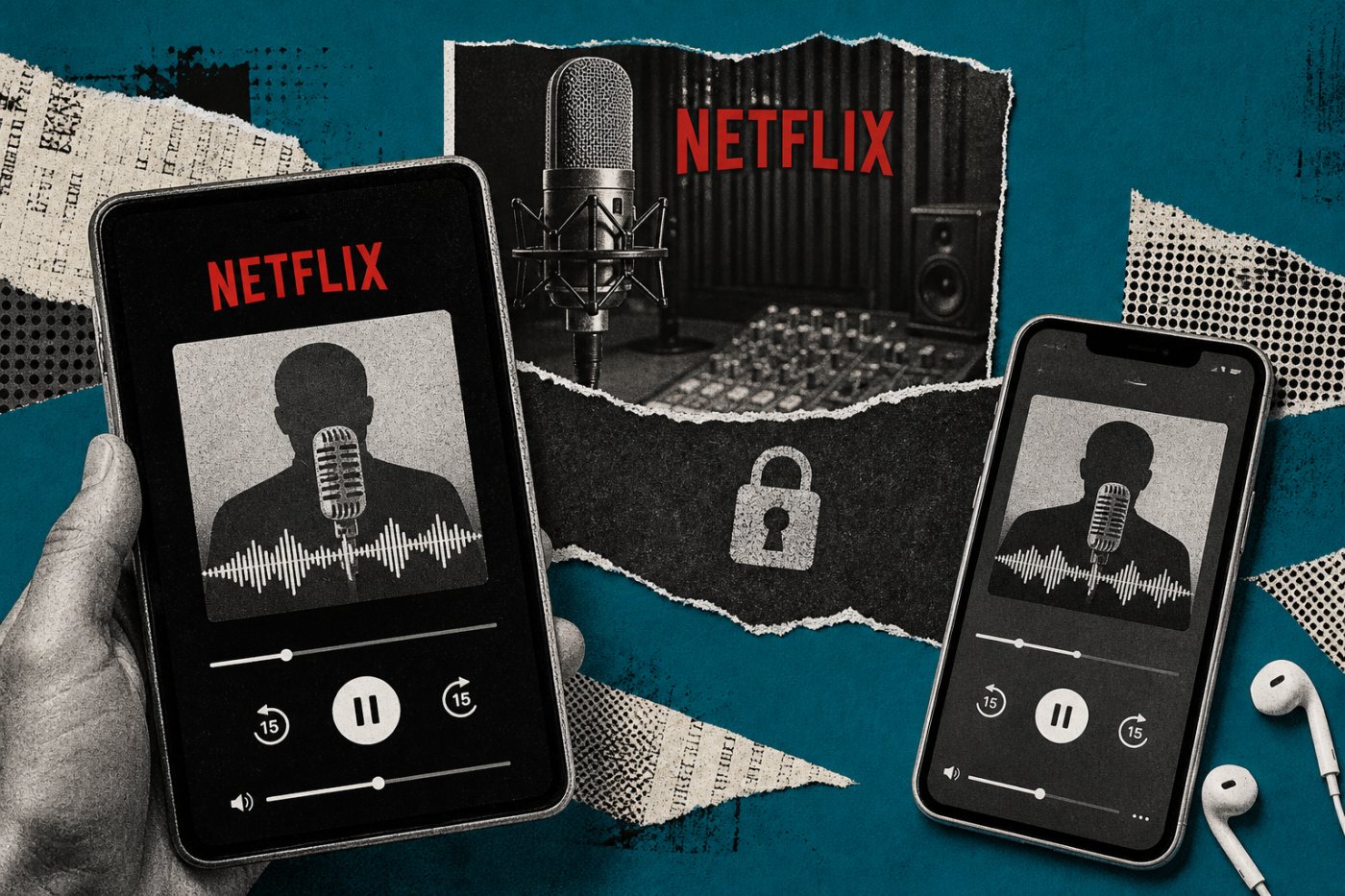 Podcast eksternal tetap tersedia di platform lain setelah masuk Netflix, berbeda dari orisinal yang eksklusif.