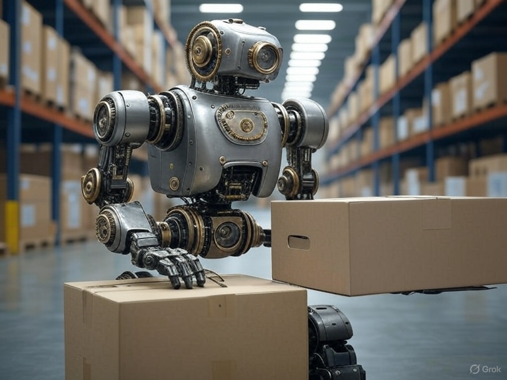 Amazon Unveils Vulcan: A Warehouse Robot with Human-Like Touch