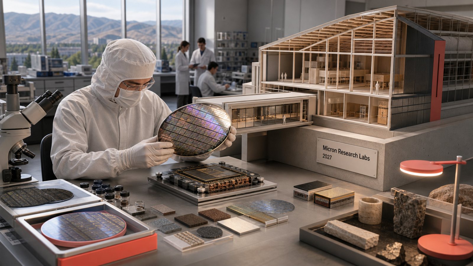 Micron menaruh US$10 miliar pada riset memori yang baru dimulai 2027