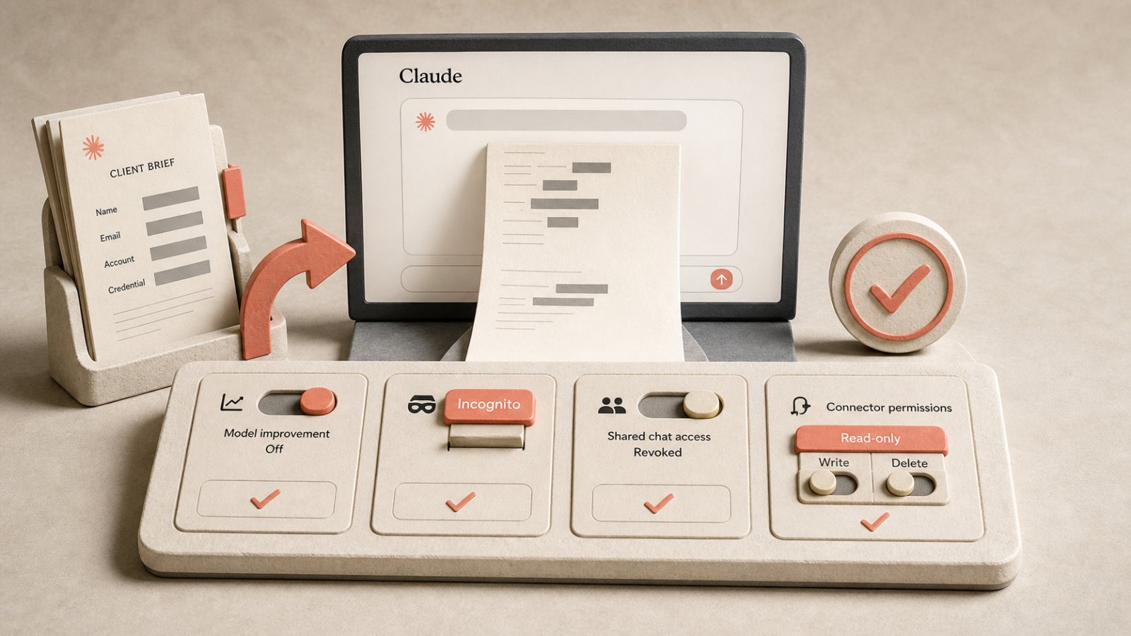 Claude-এ গোপন তথ্য দেওয়ার আগে এই ৫টি privacy setting দেখুন