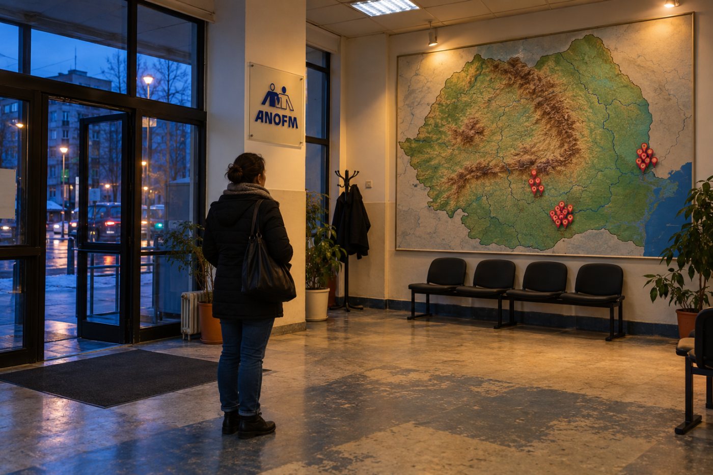 București, Dâmbovița și Galați sunt teritoriile cu cele mai multe locuri menționate în oferta ANOFM.