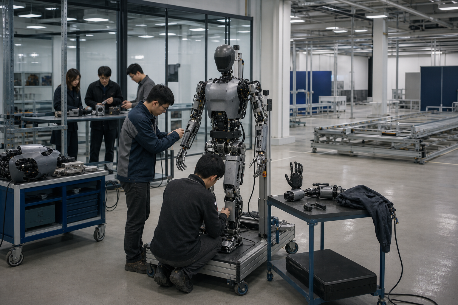 A Samsung RX robotics roadmap separates research, factory pilots and unconfirmed commercial product readiness.