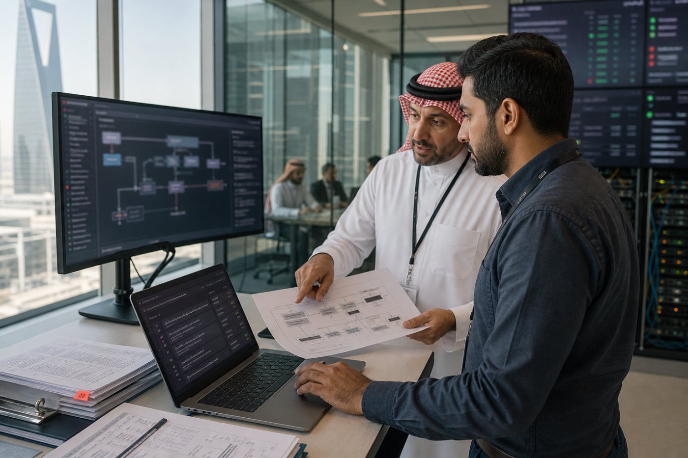 خلیجی enterprise AI نظام میں deployment، integration، evaluation اور governance کی مشترکہ مہارتیں