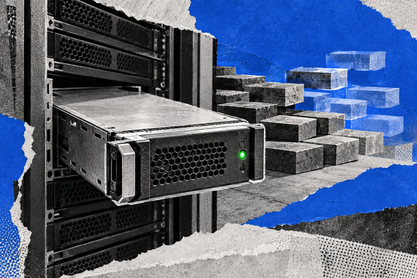 وحدة EBS متاحة في الحساب المستهدف بينما تستمر تهيئة الكتل حتى اكتمال العملية