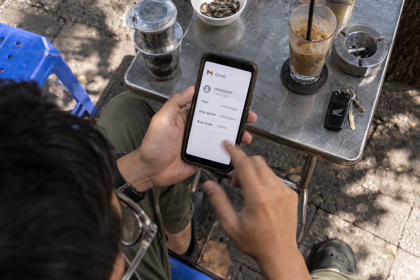 Trong Gmail, tên hiển thị và các miền “Được gửi bởi”, “Được ký bởi” cung cấp những thông tin khác nhau về người gửi.