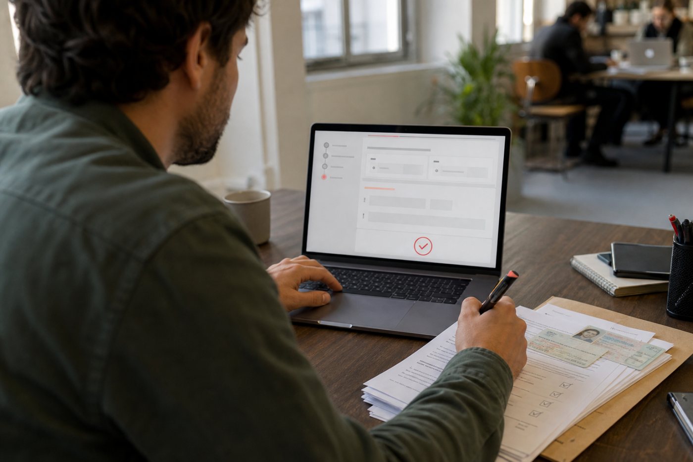 Création d’une micro-entreprise transmise en ligne par le parcours e-procédures de l’INPI.